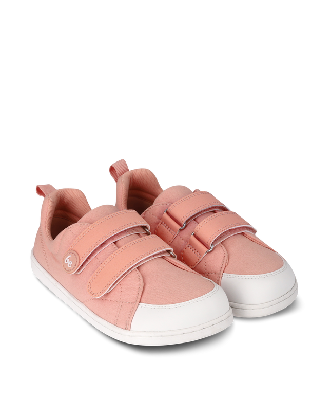 Be Lenka Canvi - Coral sneakers kids barefoot בילנקה Canvi סניקרס ברפוט בצבע קורל לילדים