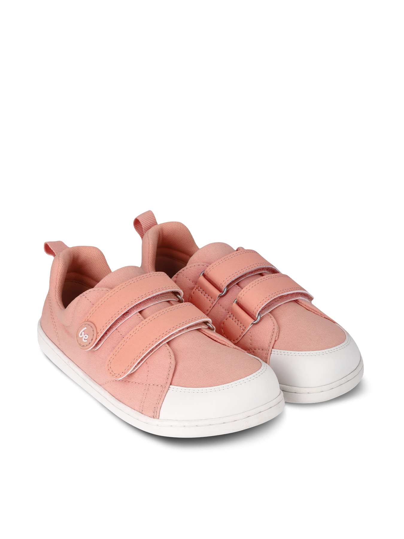 Kids barefoot sneakers Be Lenka Canvi Kids - Coral Pink