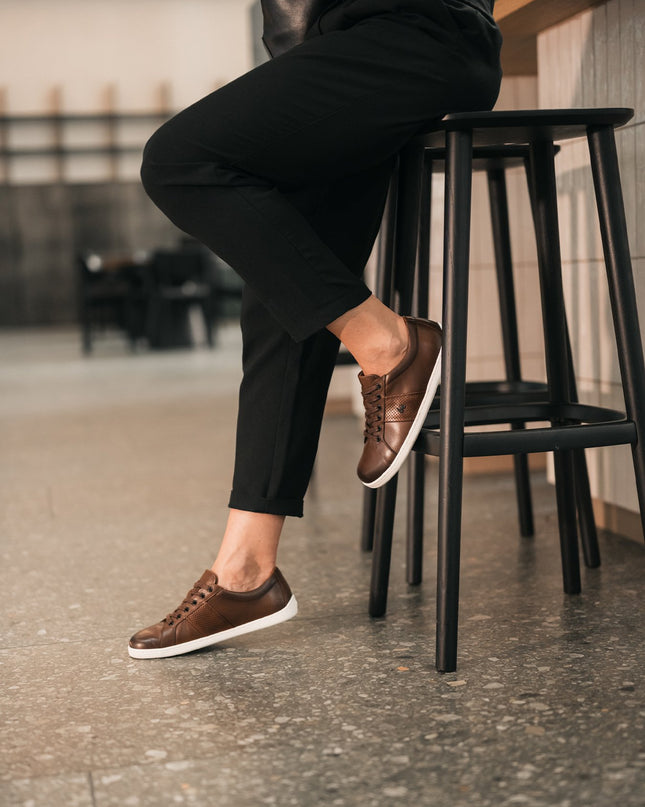 Be Lenka Elite - Brown sneakers women & men barefoot בילנקה Elite סניקרס ברפוט בצבע חום לנשים ולגברים
