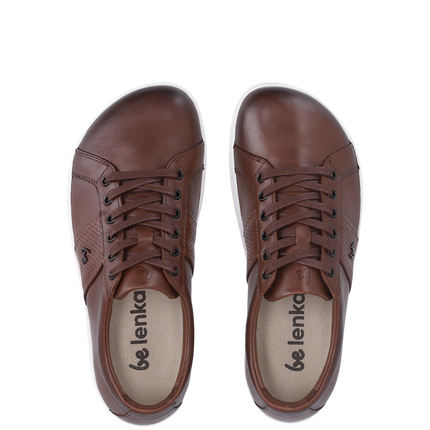 Be Lenka Elite - Brown sneakers women & men barefoot בילנקה Elite סניקרס ברפוט בצבע חום לנשים ולגברים