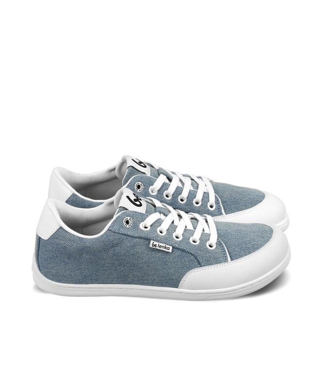Be Lenka Rebound - Denim Light Blue sneakers women & men barefoot בילנקה Rebound סניקרס ברפוט בצבע תכלת דנים לנשים ולגברים