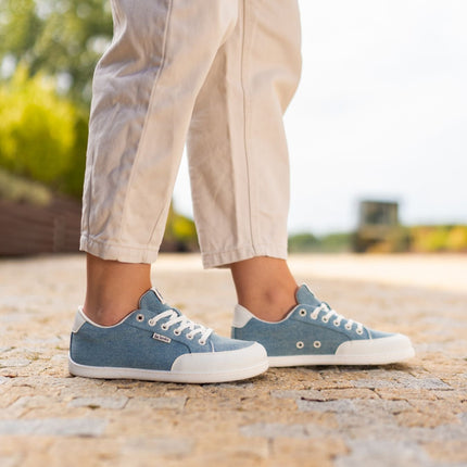 Be Lenka Rebound - Denim Light Blue sneakers women & men barefoot בילנקה Rebound סניקרס ברפוט בצבע תכלת דנים לנשים ולגברים