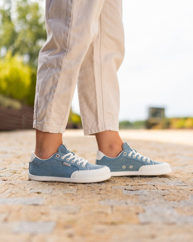 Be Lenka Rebound - Denim Light Blue sneakers women & men barefoot בילנקה Rebound סניקרס ברפוט בצבע תכלת דנים לנשים ולגברים