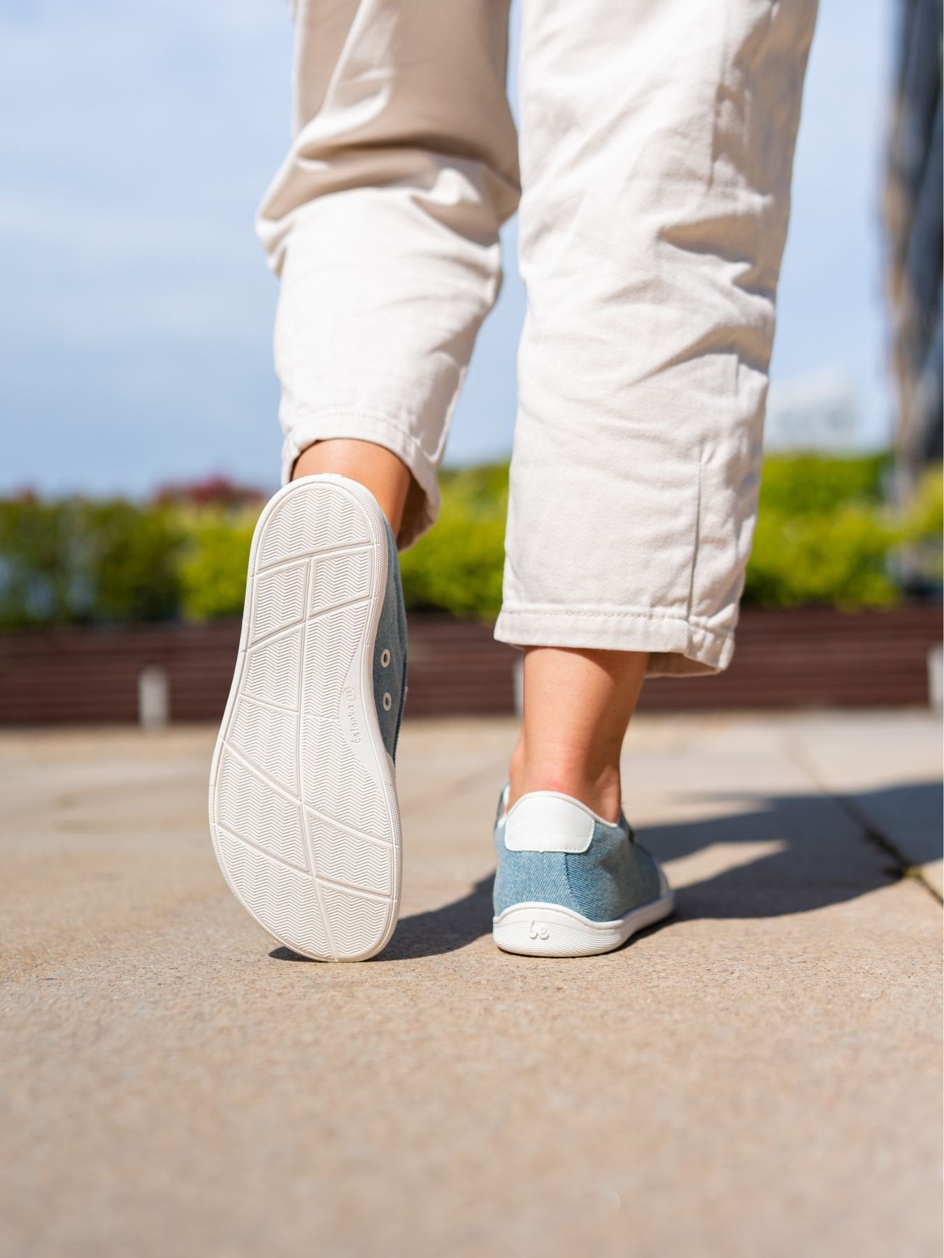 Be Lenka Rebound - Denim Light Blue sneakers barefoot בילנקה ריבאונד סניקרס דנים בהיר יוניסקס