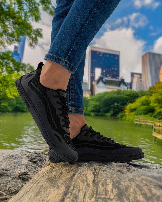 Be Lenka Velocity - Black sneakers women & men barefoot בילנקה Velocity סניקרס ברפוט בצבע שחור לנשים ולגברים