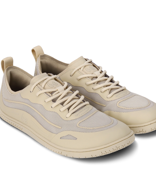 Be Lenka Velocity - Beige sneakers women & men barefoot בילנקה Velocity סניקרס ברפוט בצבע בז׳ לנשים ולגברים