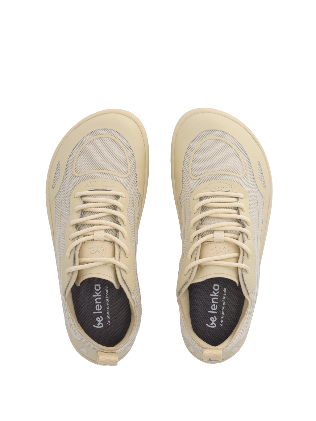 Be lenka Velocity - barefoot vegan sneakers beige סניקרס ברפוט בילנקה טבעוניות