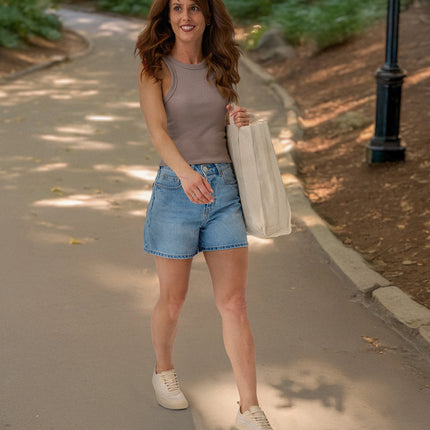 Velocity / בז׳ / נעלי ספורט ברפוט / טבעוני