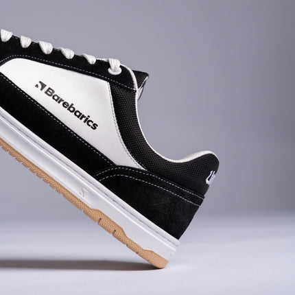 Barefoot Shoes Barebarics Legend - Black & White – נעלי ברפוט שחור לבן לנשים ולגברים
