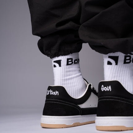 Barefoot Shoes Barebarics Legend - Black & White – נעלי ברפוט שחור לבן לנשים ולגברים