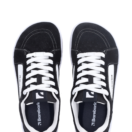 Barefoot Shoes Barebarics Legend - Black & White – נעלי ברפוט שחור לבן לנשים ולגברים
