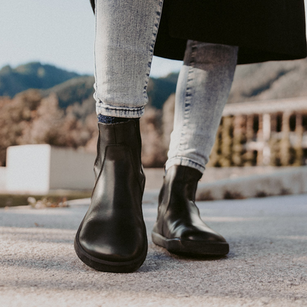 Be Lenka Entice Neo barefoot –  מגפי ברפוט שחורות לנשים וגברים