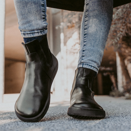 Be Lenka Entice Neo barefoot –  מגפי ברפוט שחורות לנשים וגברים