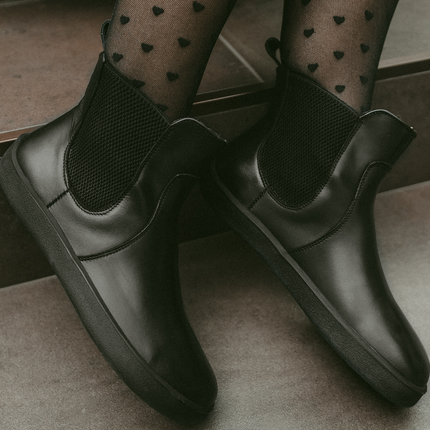 Be Lenka Entice Neo barefoot –  מגפי ברפוט שחורות לנשים וגברים