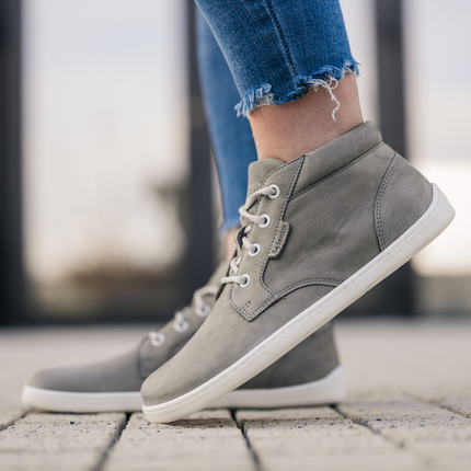 Be Lenka Synergy - Pebble Grey shoes women & men barefoot בילנקה Synergy נעלי ברפוט ברפוט בצבע אפור פבל לנשים ולגברים
