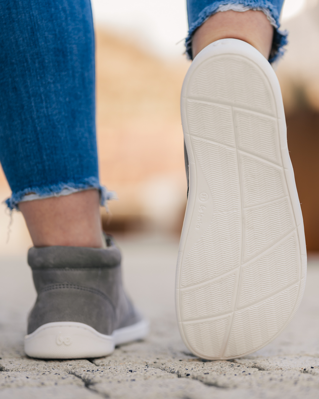 Be Lenka Synergy - Pebble Grey shoes women & men barefoot בילנקה Synergy נעלי ברפוט ברפוט בצבע אפור פבל לנשים ולגברים