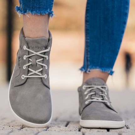 Be Lenka Synergy - Pebble Grey shoes women & men barefoot בילנקה Synergy נעלי ברפוט ברפוט בצבע אפור פבל לנשים ולגברים