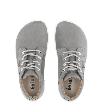 Be Lenka Synergy - Pebble Grey shoes women & men barefoot בילנקה Synergy נעלי ברפוט ברפוט בצבע אפור פבל לנשים ולגברים