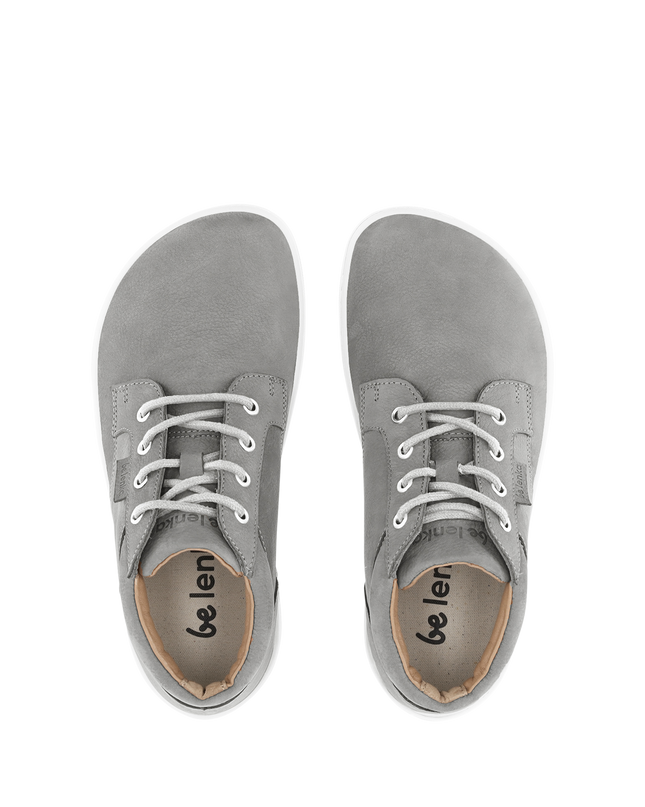 Be Lenka Synergy - Pebble Grey shoes women & men barefoot בילנקה Synergy נעלי ברפוט ברפוט בצבע אפור פבל לנשים ולגברים