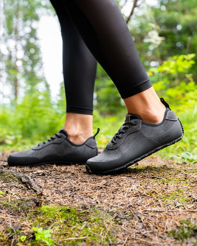 Be Lenka Trailwalker 3.0 barefoot – נעלי ברפוט אפורות טיולים לנשים ולגברים
