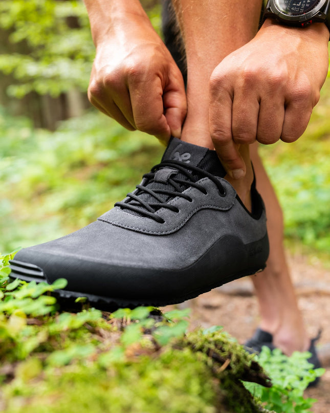 Be Lenka Trailwalker 3.0 barefoot – נעלי ברפוט אפורות טיולים לנשים ולגברים