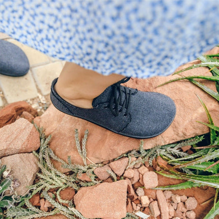 Ahinsa phira - Grey sneakers women & men barefoot אהינסה phira סניקרס ברפוט בצבע אפור לנשים ולגברים