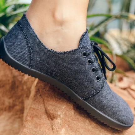 Ahinsa phira - Grey sneakers women & men barefoot אהינסה phira סניקרס ברפוט בצבע אפור לנשים ולגברים