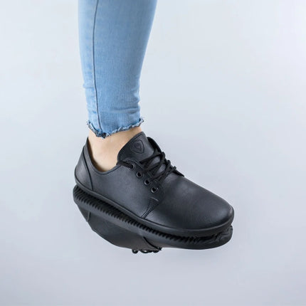 Ahinsa bindu black 2 אהינסה ברפוט לגברים - Black shoes women & men barefoot אהינסה bindu black 2 אהינסה ברפוט לגברים נעלי ברפוט ברפוט בצבע Black לנשים ולגברים