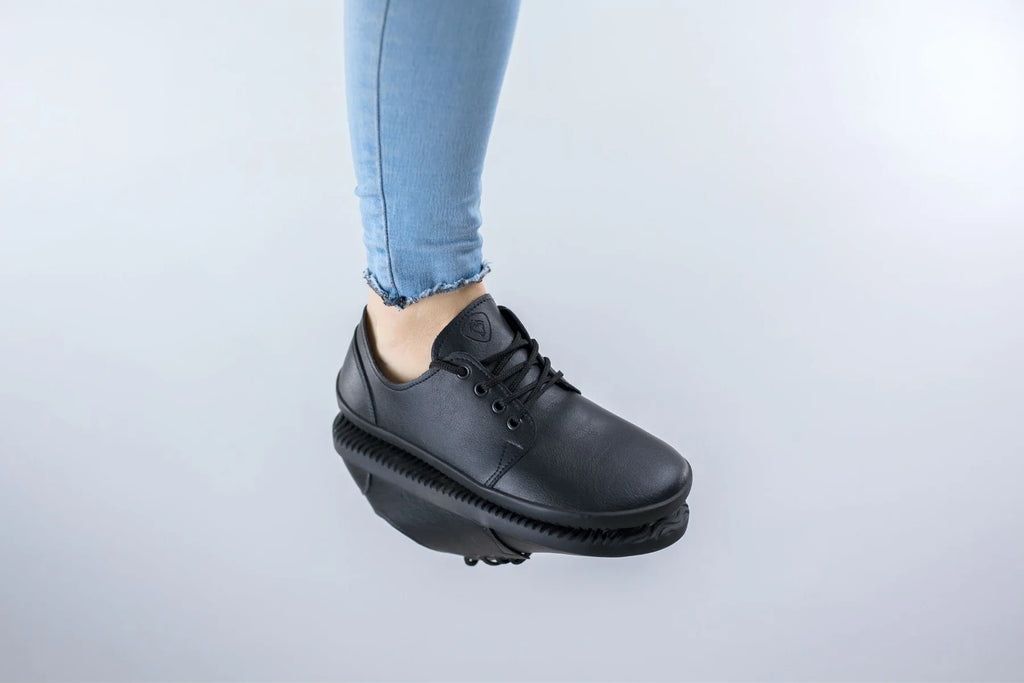 Ahinsa bindu black barefoot 2 Unisex אהינסה ברפוט לגברים