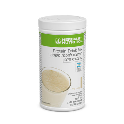 Protein Drink Mix אבקת חלבון וניל 588 גרם - תמונת אריזה