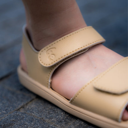 Be Lenka Miami - Light Brown sandals kids barefoot בילנקה Miami סנדלים ברפוט בצבע חום בהיר לילדים