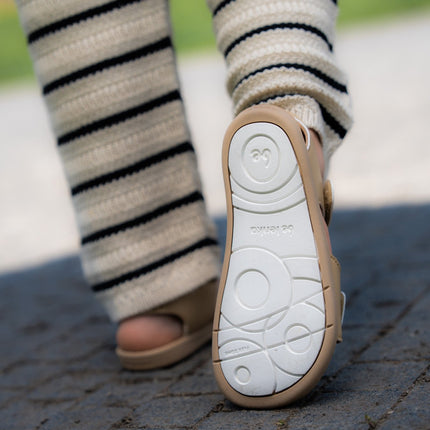 Be Lenka Miami - Light Brown sandals kids barefoot בילנקה Miami סנדלים ברפוט בצבע חום בהיר לילדים