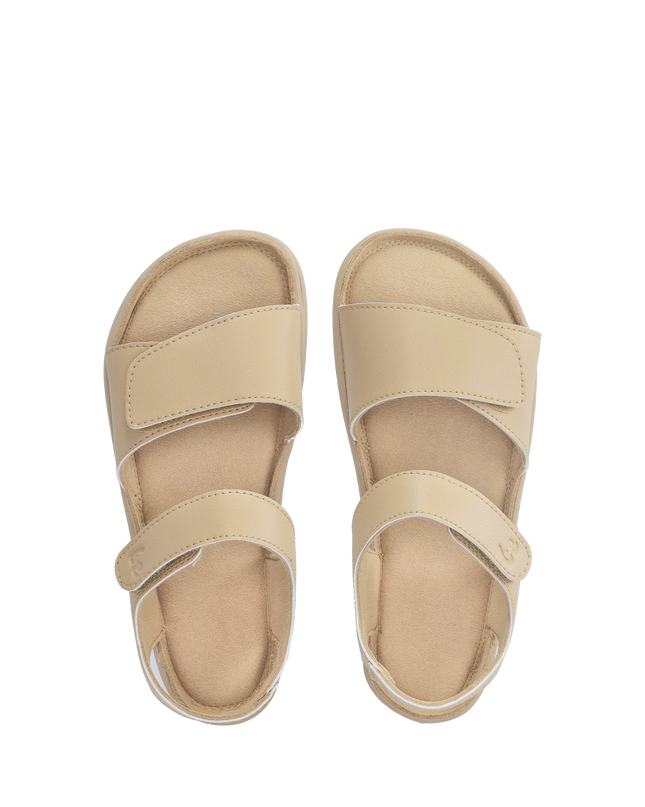 Be Lenka Miami - Light Brown sandals kids barefoot בילנקה Miami סנדלים ברפוט בצבע חום בהיר לילדים