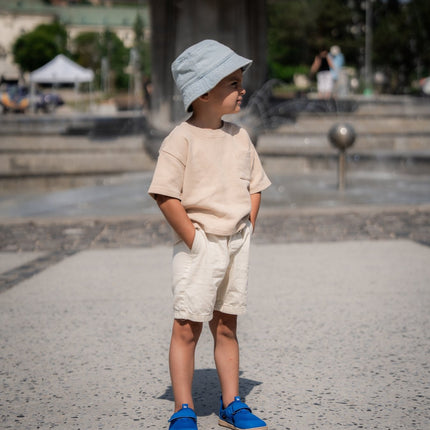 Zest  / כחול / סנדלי ברפוט לילדים