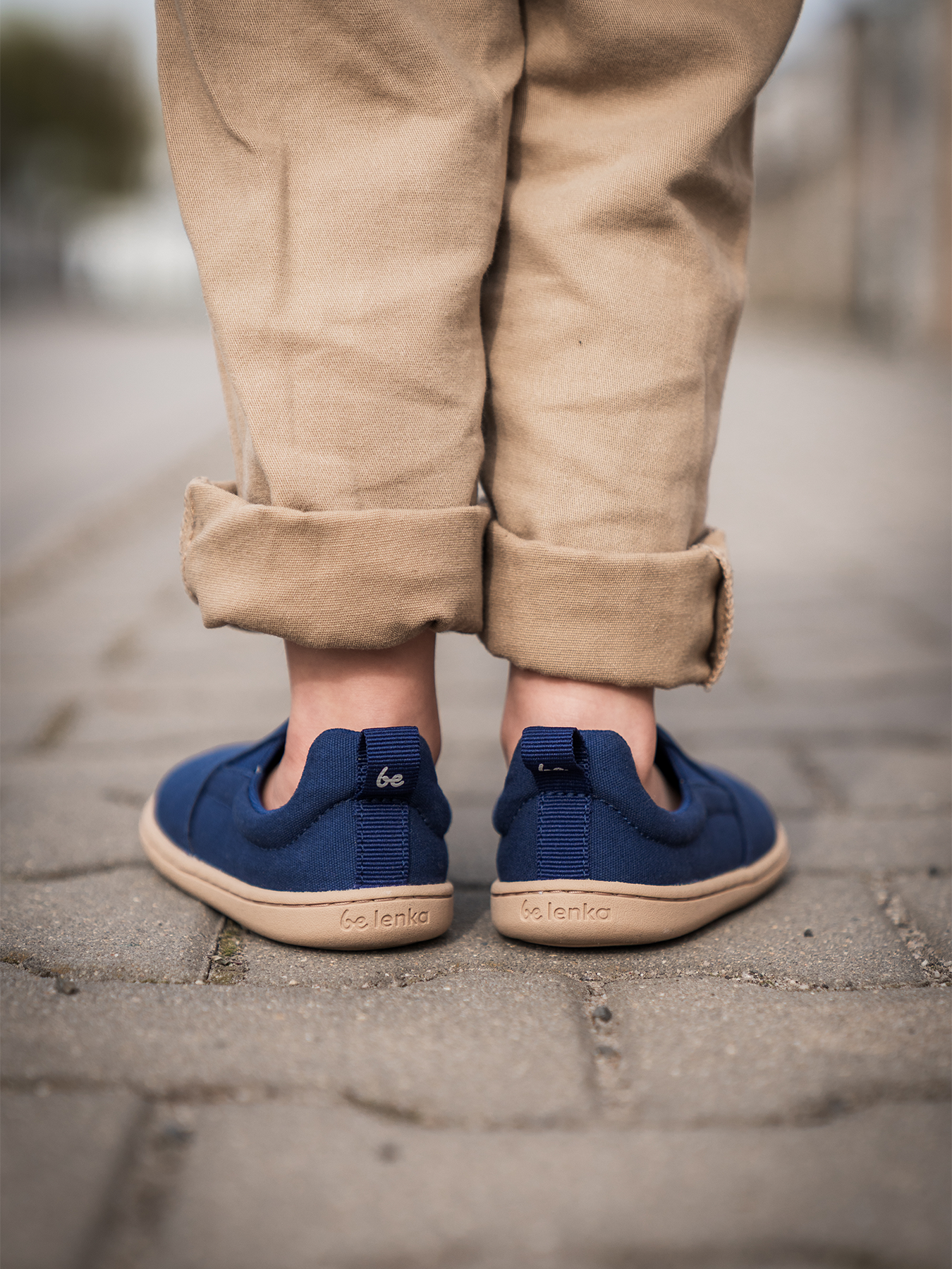 Kids barefoot Slip-on shoes Be Lenka Aura Kids - Navy