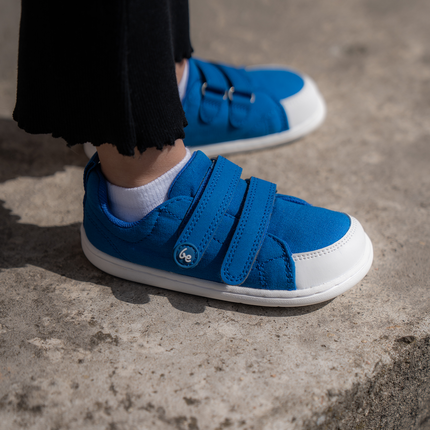 Be Lenka Canvi - Blue sneakers kids barefoot בילנקה Canvi סניקרס ברפוט בצבע כחול לילדים
