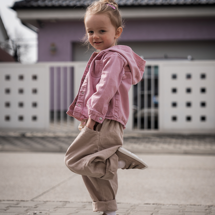 Canvi / חום בהיר / סניקרס ברפוט לילדים