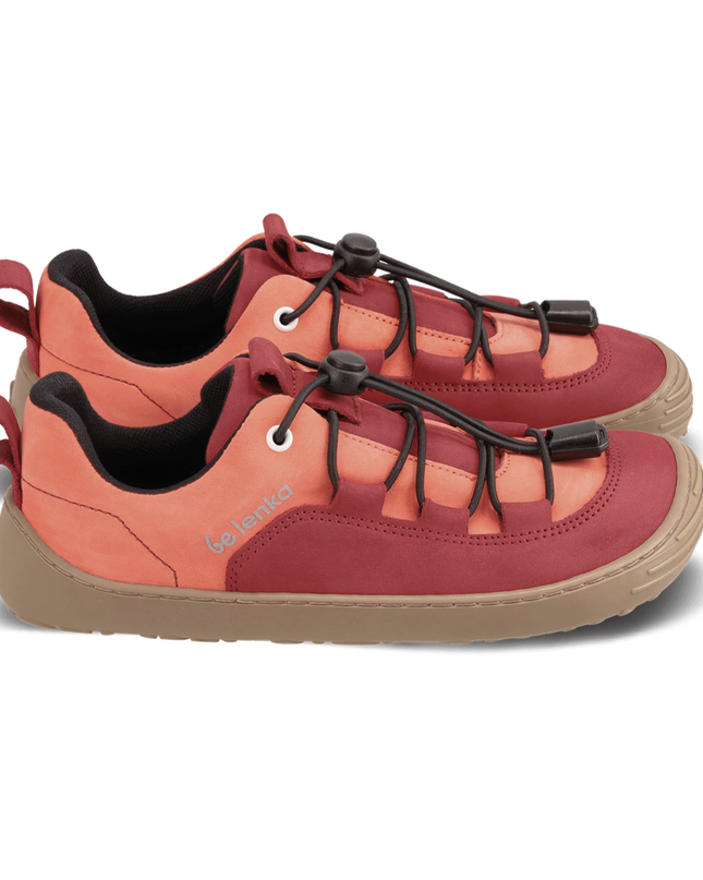 Be Lenka Xplorer - Dark Red shoes kids barefoot בילנקה Xplorer נעלי ברפוט ברפוט בצבע אדום כהה לילדים