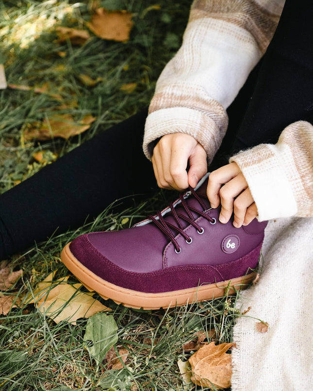 barefoot boots Be Lenka Elio junior - Berry