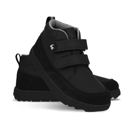 Kid's barefoot boots Be Lenka Elio Kids - All Black