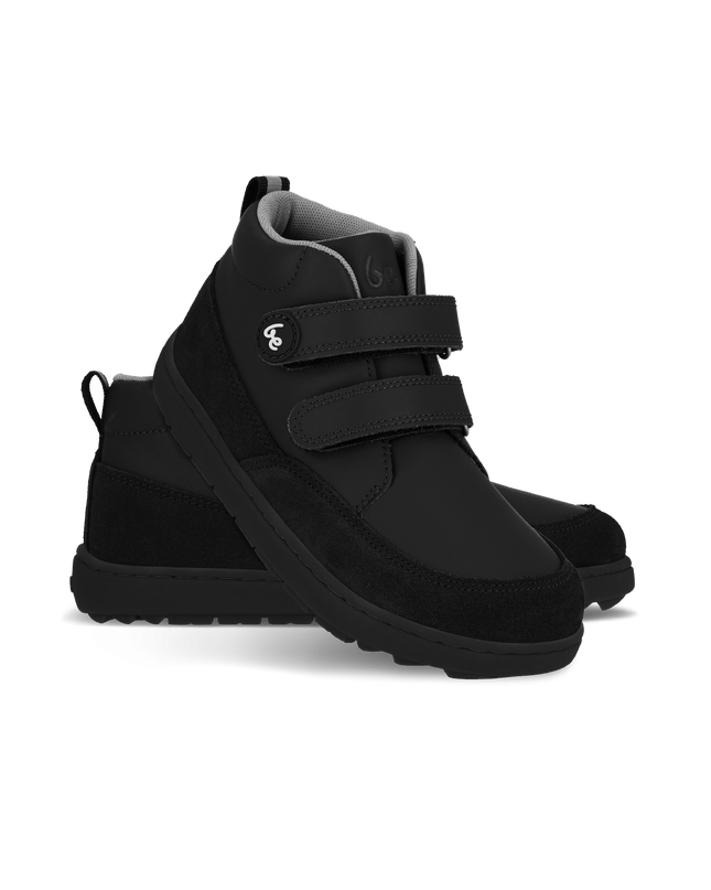 Kid's barefoot boots Be Lenka Elio Kids - All Black