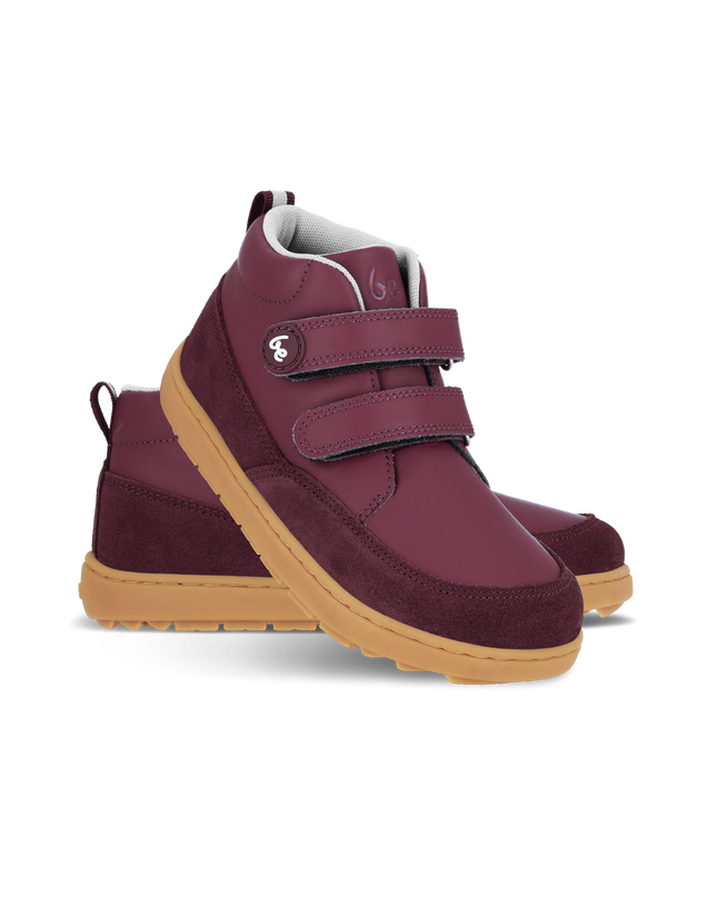 Kid's barefoot boots Be Lenka Elio Kids - Berry