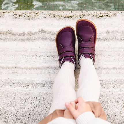 Kid's barefoot boots Be Lenka Elio Kids - Berry