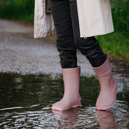 Kids Barefoot Rain Boots Be Lenka Pudds - Misty Pink - מגפי גשם ברפוט לילדים