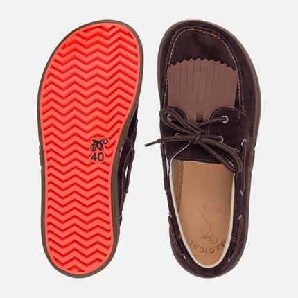 Magical Shoes Galeon Choco - מוקסין ברפוט