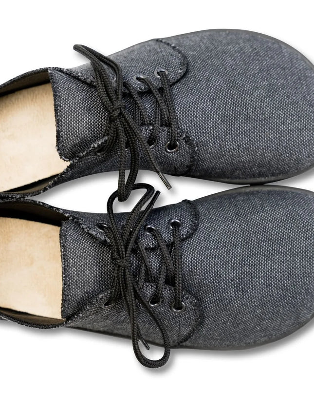 Ahinsa phira - Grey sneakers women & men barefoot אהינסה phira סניקרס ברפוט בצבע אפור לנשים ולגברים