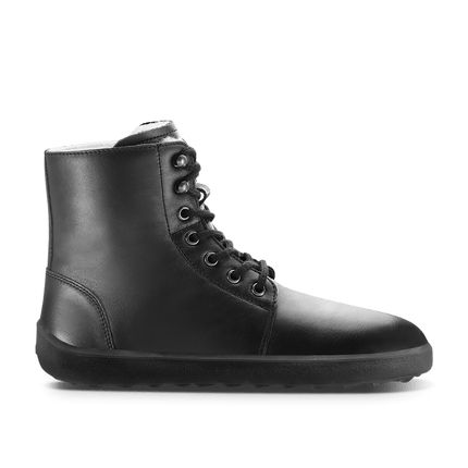 Be Lenka winter 3.0 black מגפי בילנקה יוניסקס - Black boots men barefoot בילנקה winter 3.0 black מגפי בילנקה יוניסקס מגפיים ברפוט בצבע שחור לגברים